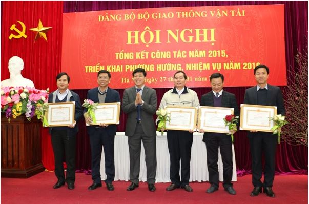 Đảng bộ Bộ GTVT triển khai nhiệm vụ năm 2016